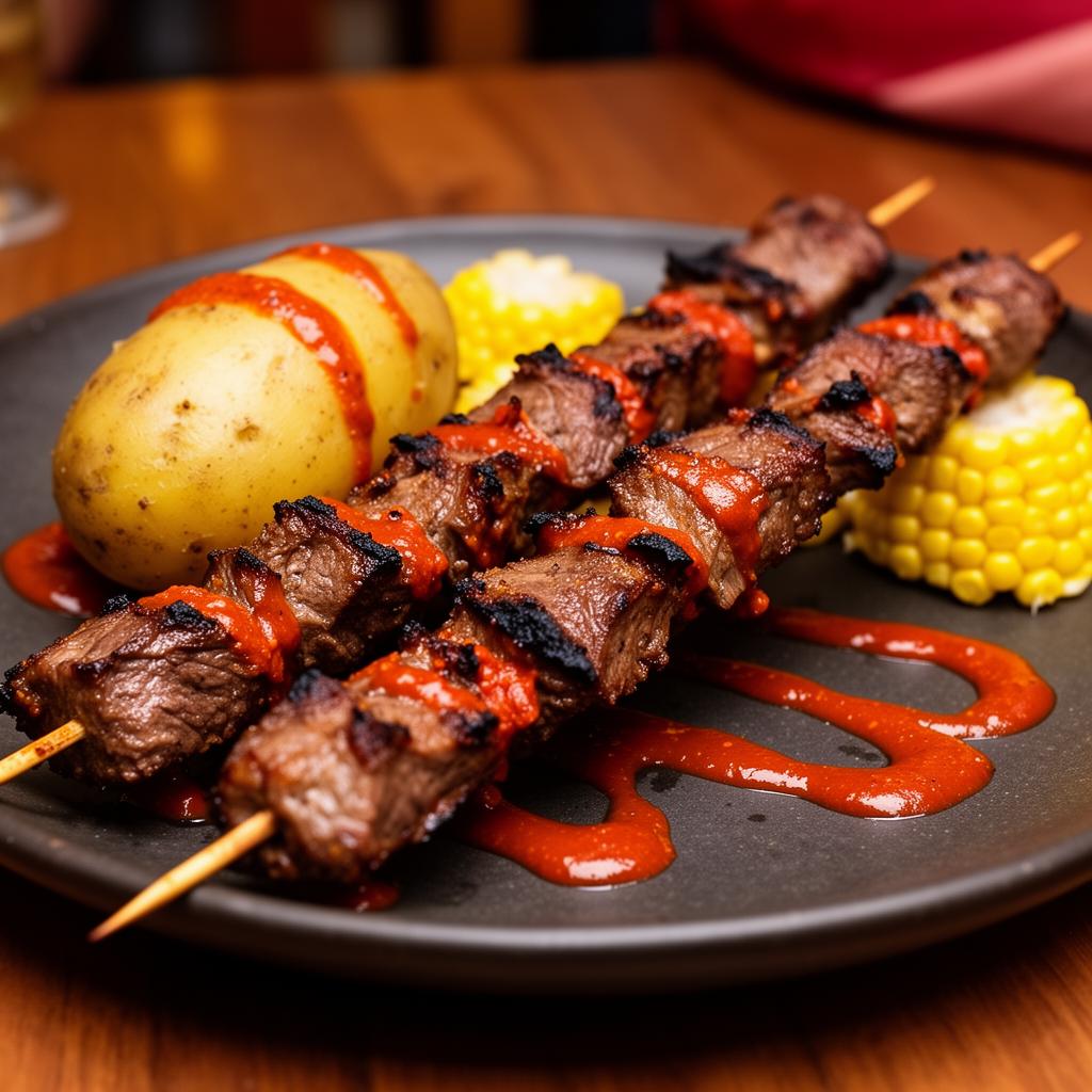 Anticuchos de Corazón