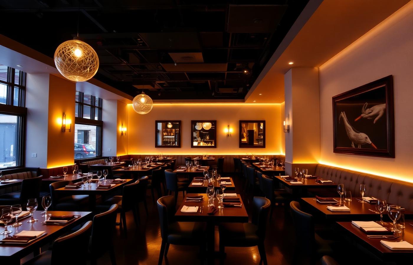 Interior del restaurante